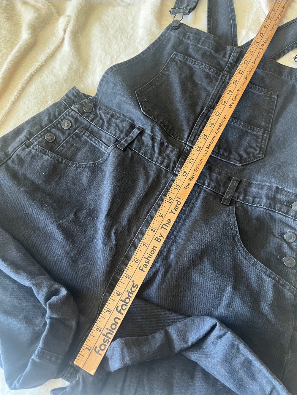 We The Free Ziggy Shortalls Black Denim Free People Short Overalls - Picture 10 of 15